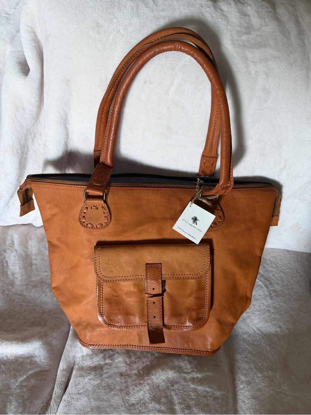 NWT: Noonday Rustic Leather Tote